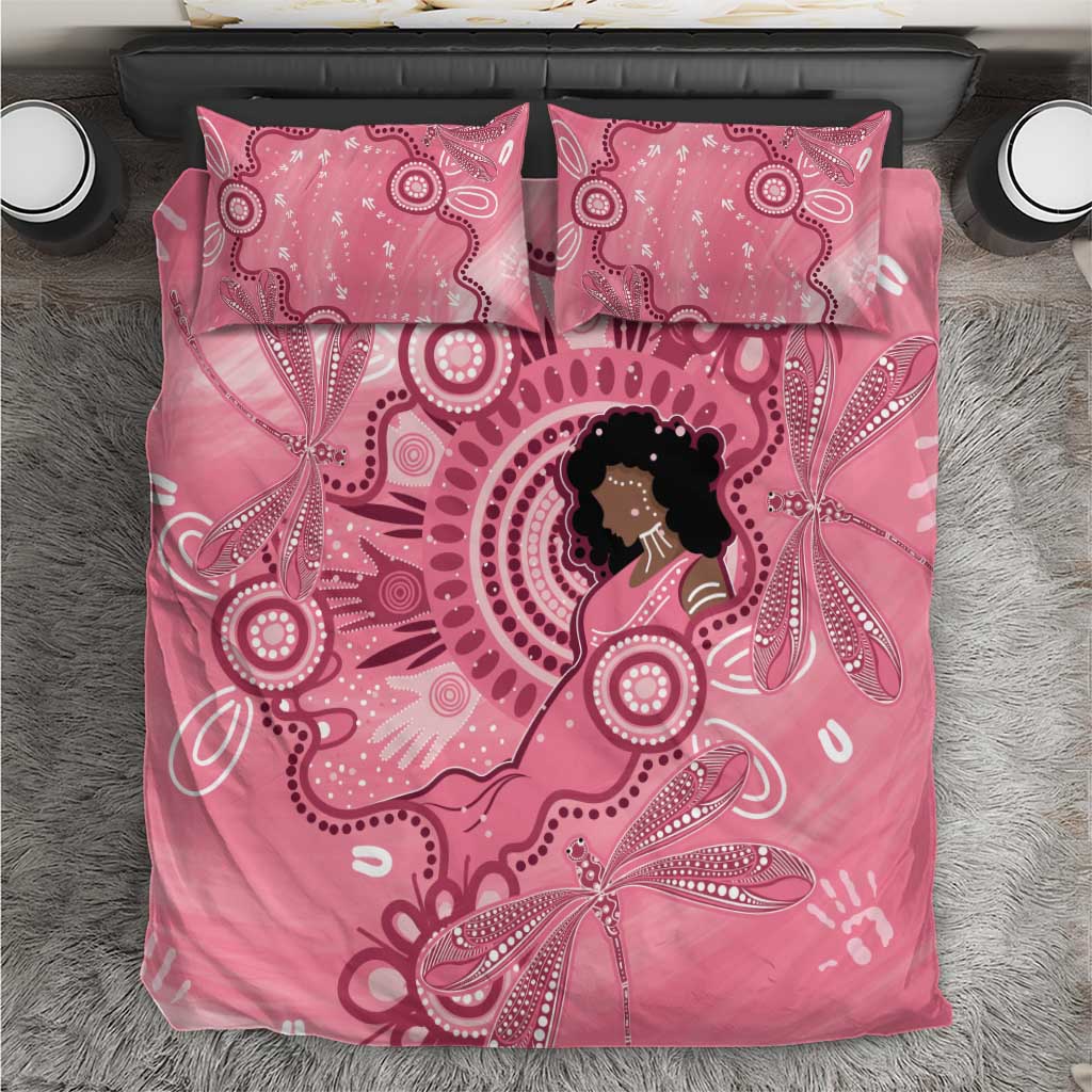 Australia Women's Day Aboriginal Bedding Set Mother's Love