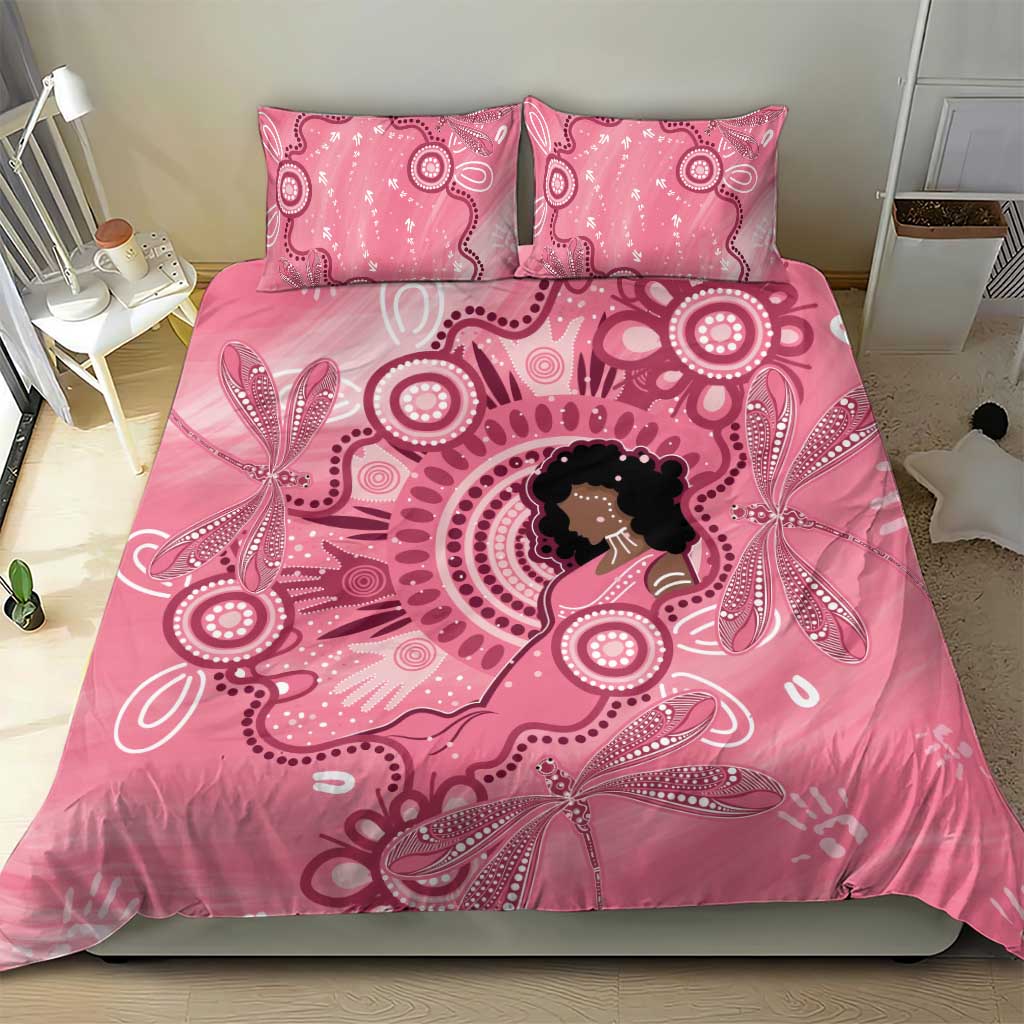 Australia Women's Day Aboriginal Bedding Set Mother's Love