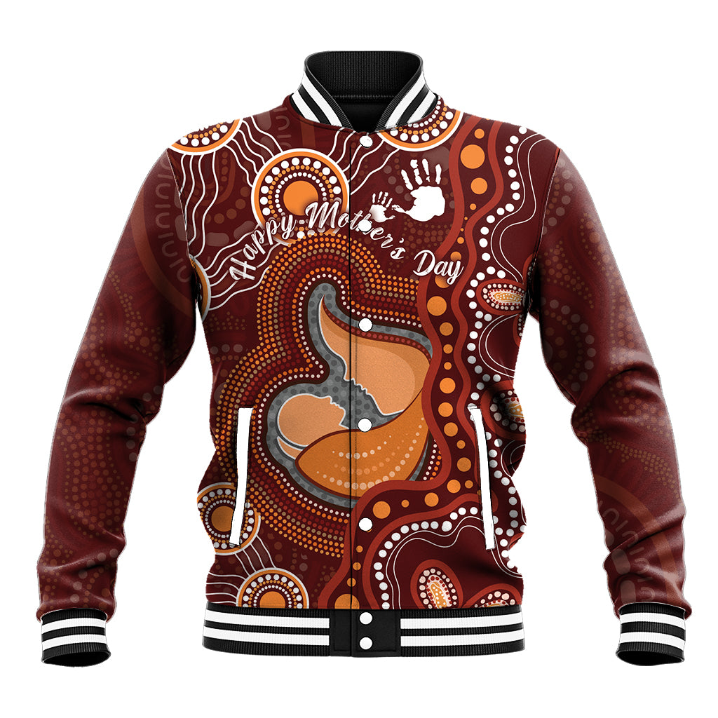 Australia Mother's Day Indigenous Baseball Jacket Aboriginal Art