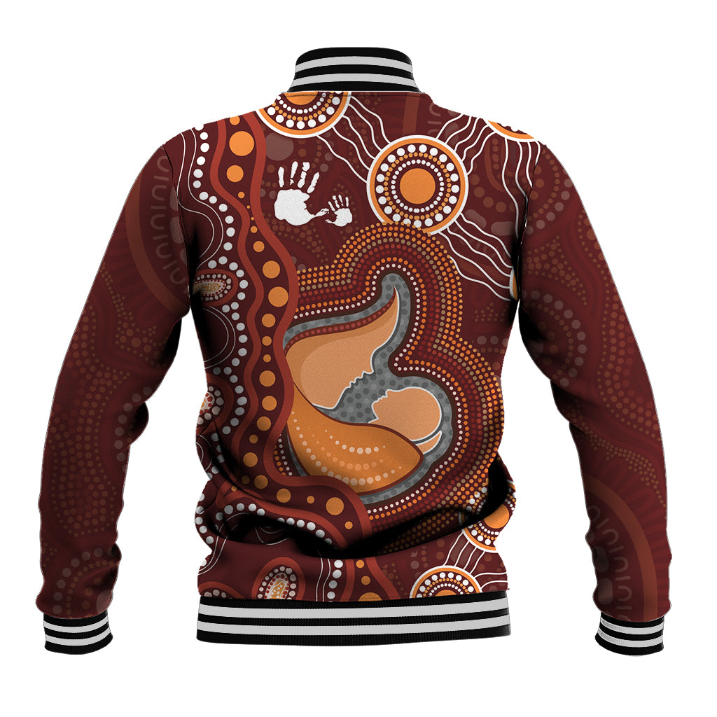 Australia Mother's Day Indigenous Baseball Jacket Aboriginal Art