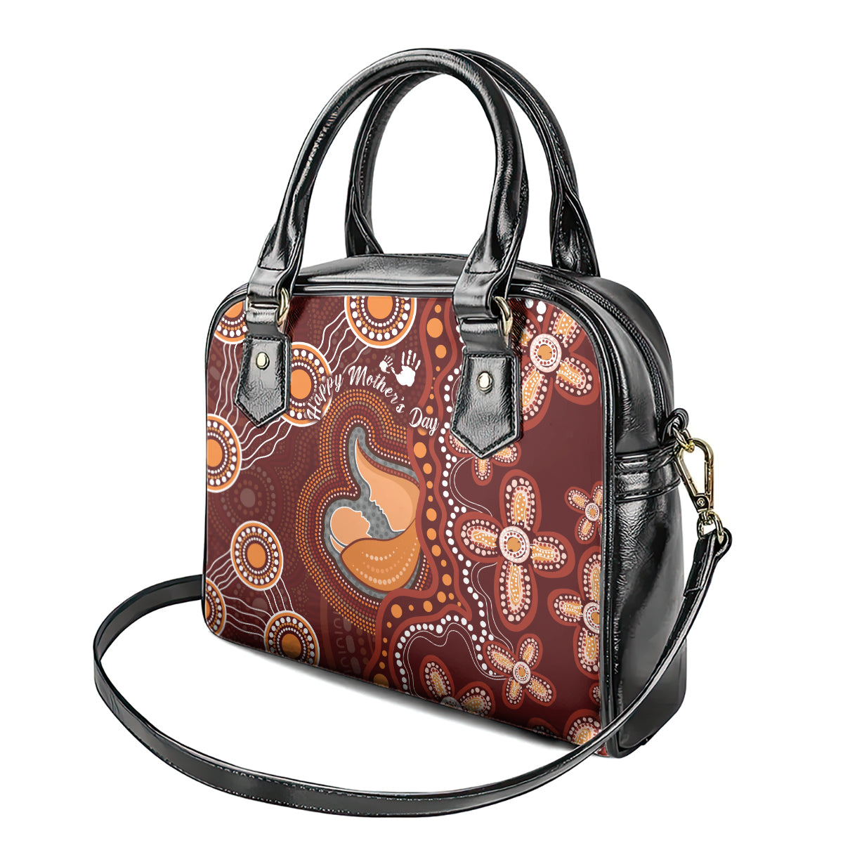 Australia Mother's Day Indigenous Shoulder Handbag Aboriginal Art