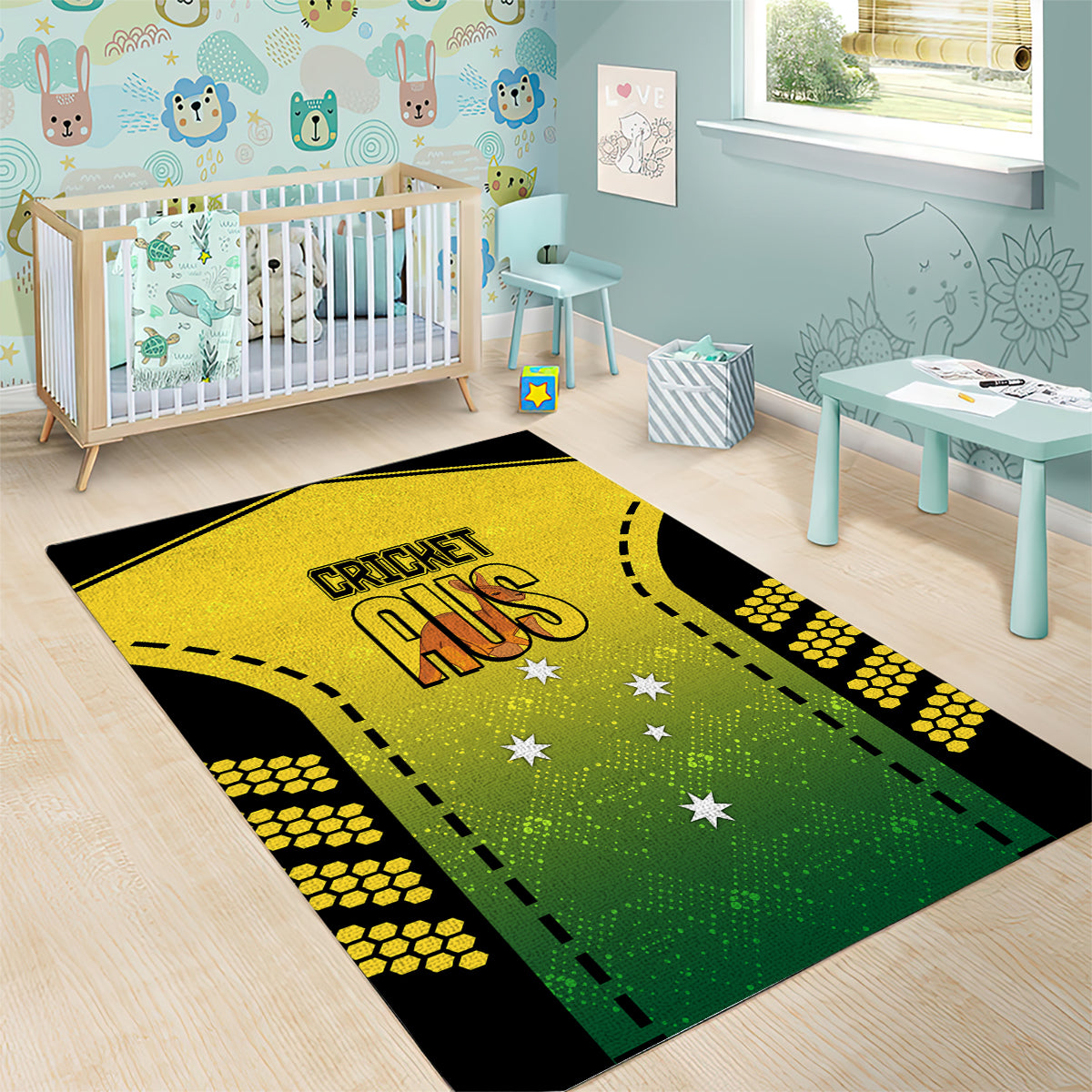 custom-australia-cricket-area-rug-kangaroo-champions-2023-go-aussies