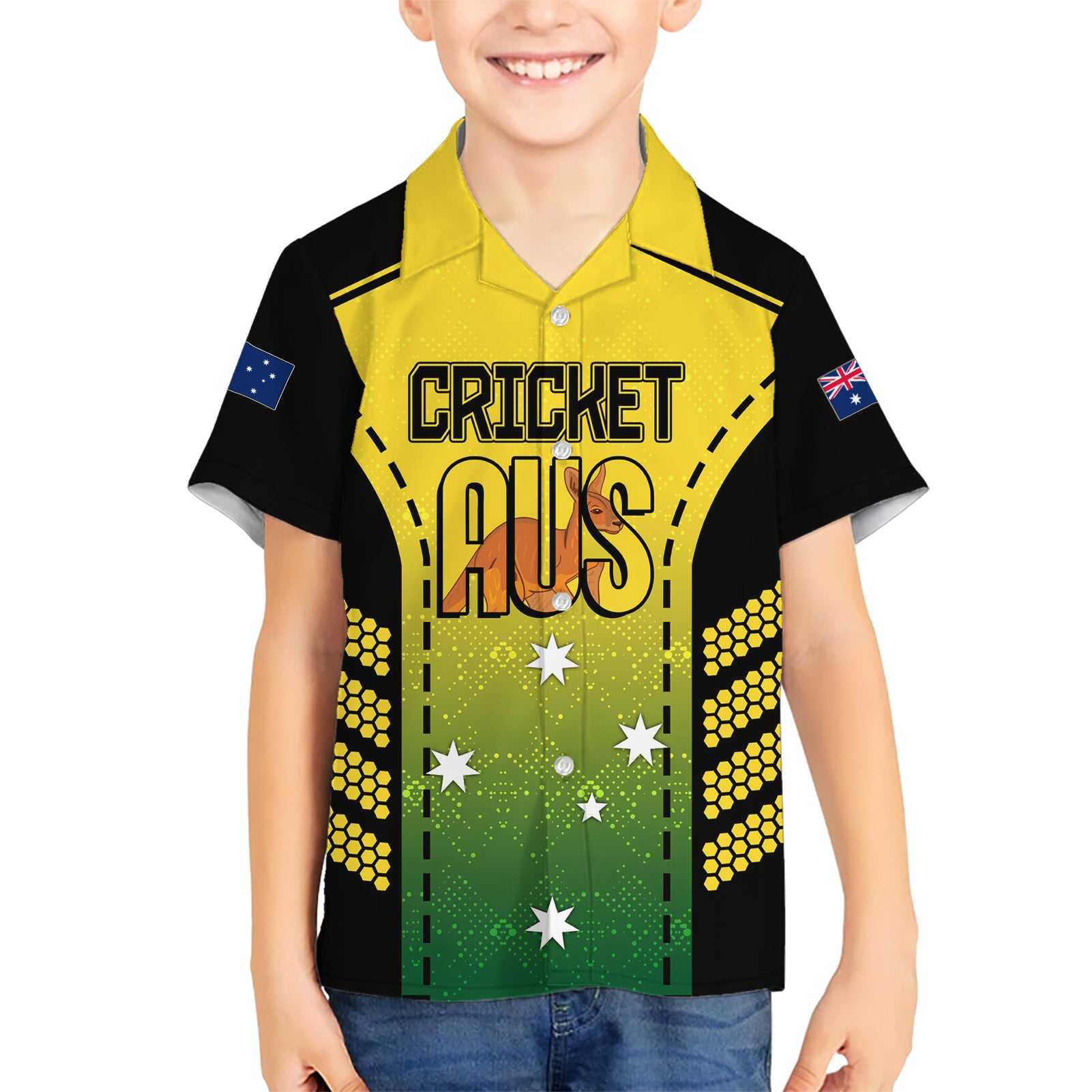 custom-australia-cricket-kid-hawaiian-shirt-kangaroo-champions-2023-go-aussies