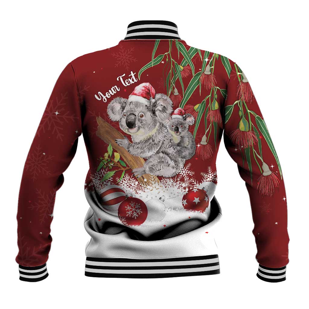 Personalised Aussie Christmas Baseball Jacket Mom & Baby Koala