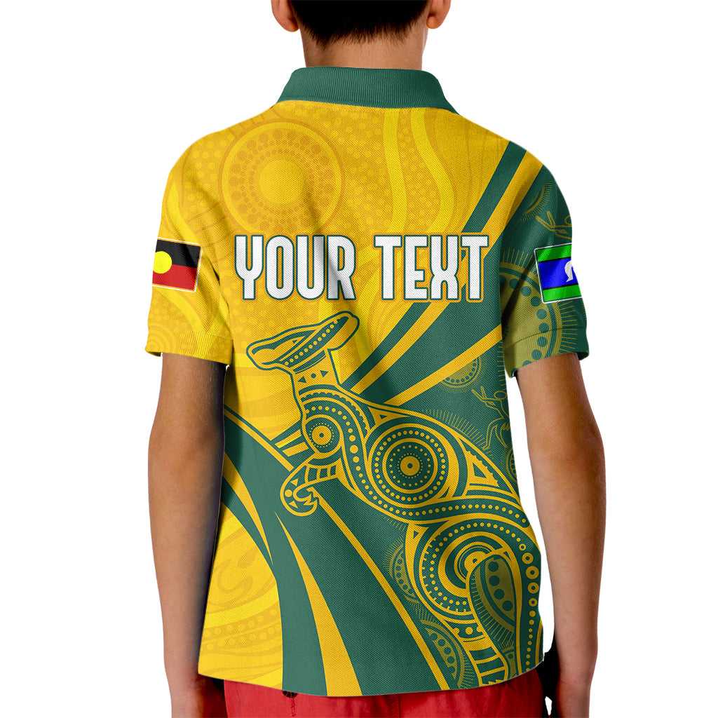 personalised-australia-soccer-matildas-indigenous-kid-polo-shirt-world-cup-2023