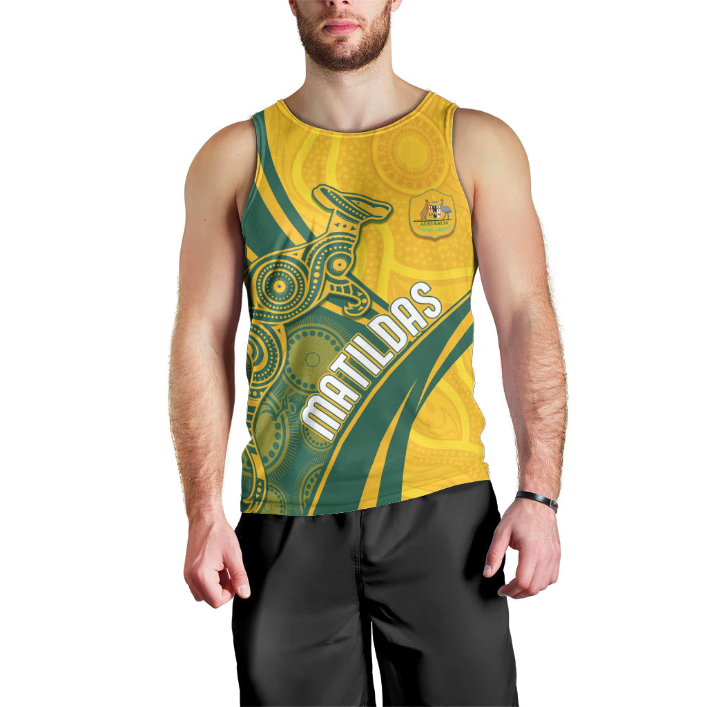 personalised-australia-soccer-matildas-indigenous-men-tank-top-world-cup-2023