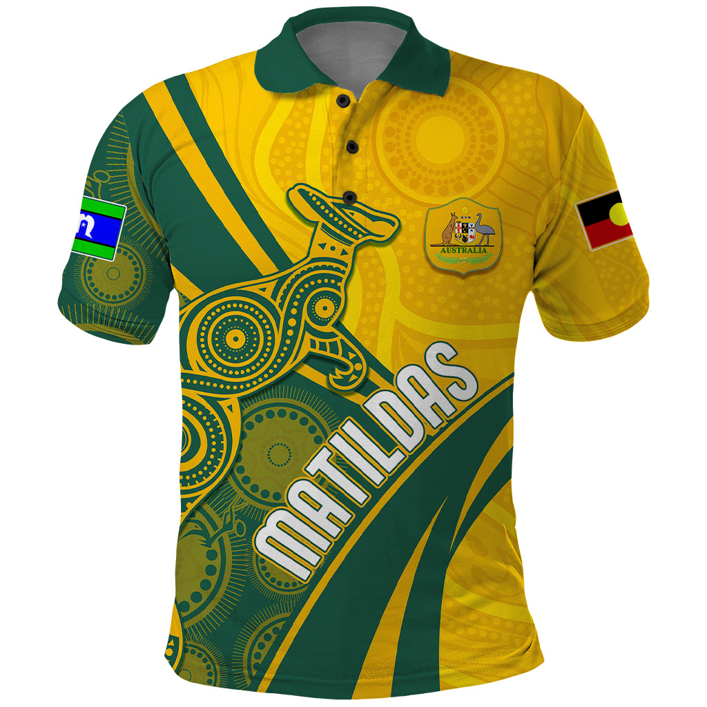 personalised-australia-soccer-matildas-indigenous-polo-shirt-world-cup-2023