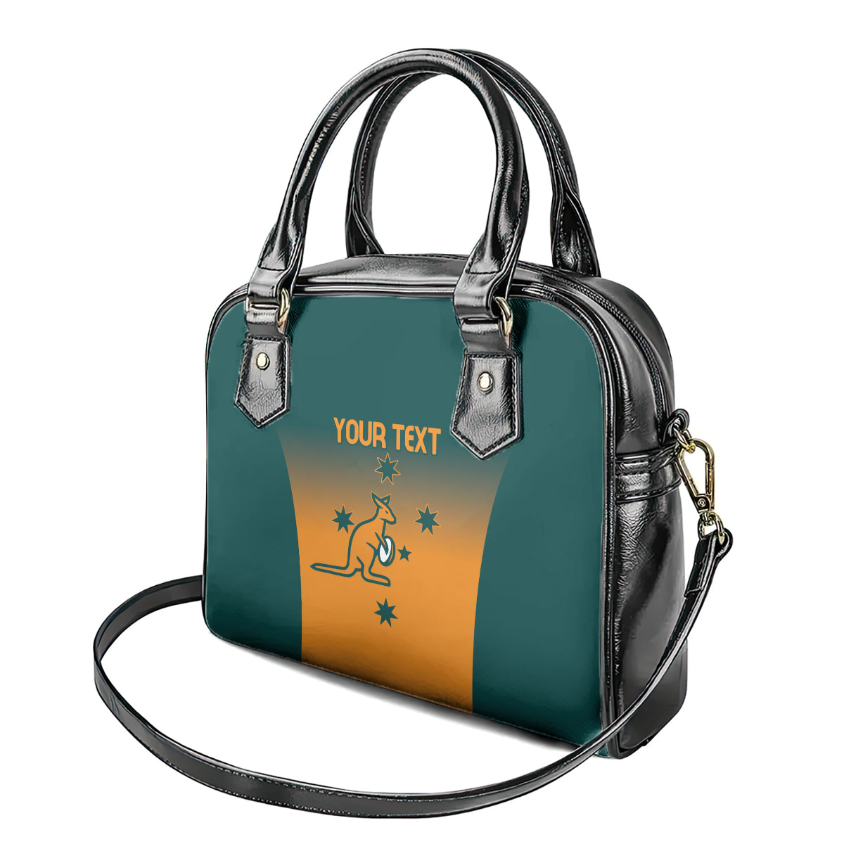 Custom Wallaroos Womens Rugby Shoulder Handbag Sporty Style