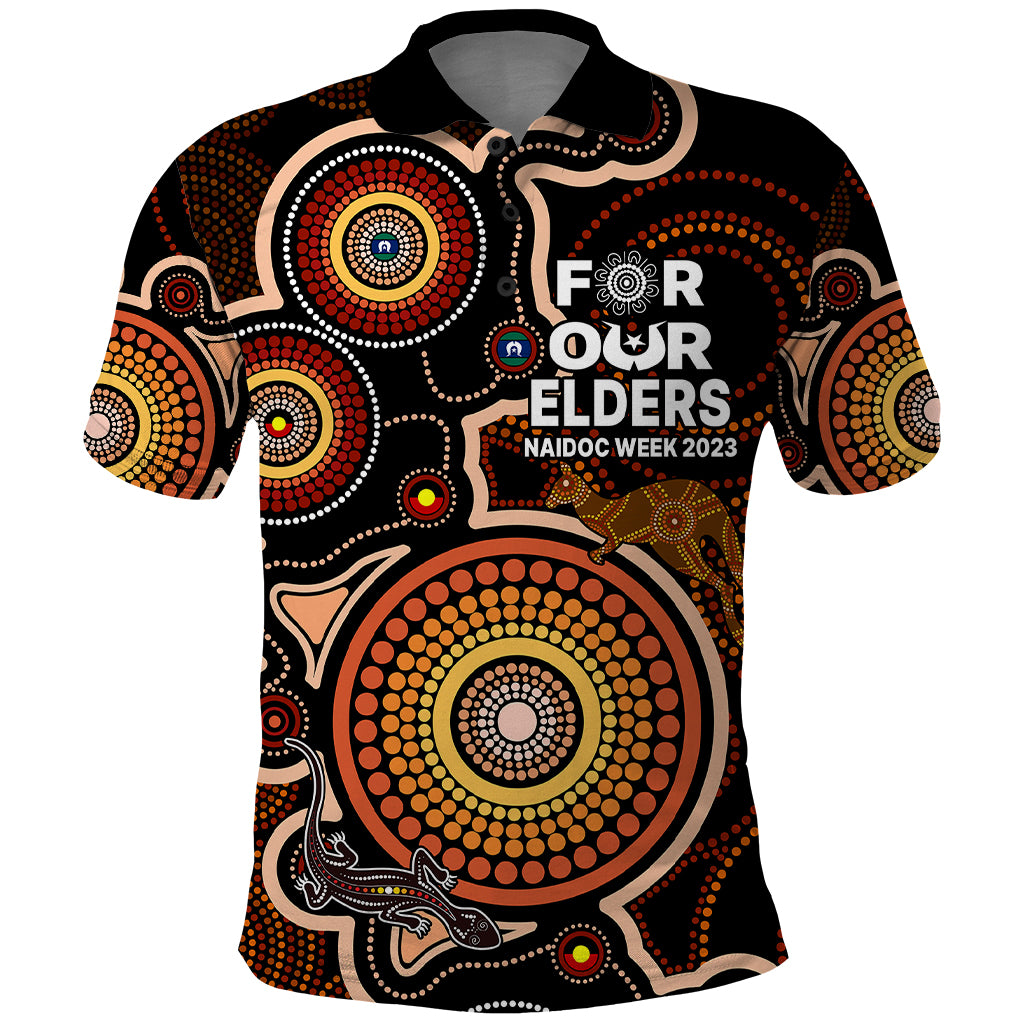 naidoc-week-2023-polo-shirt-indigenous-tribal-ver01