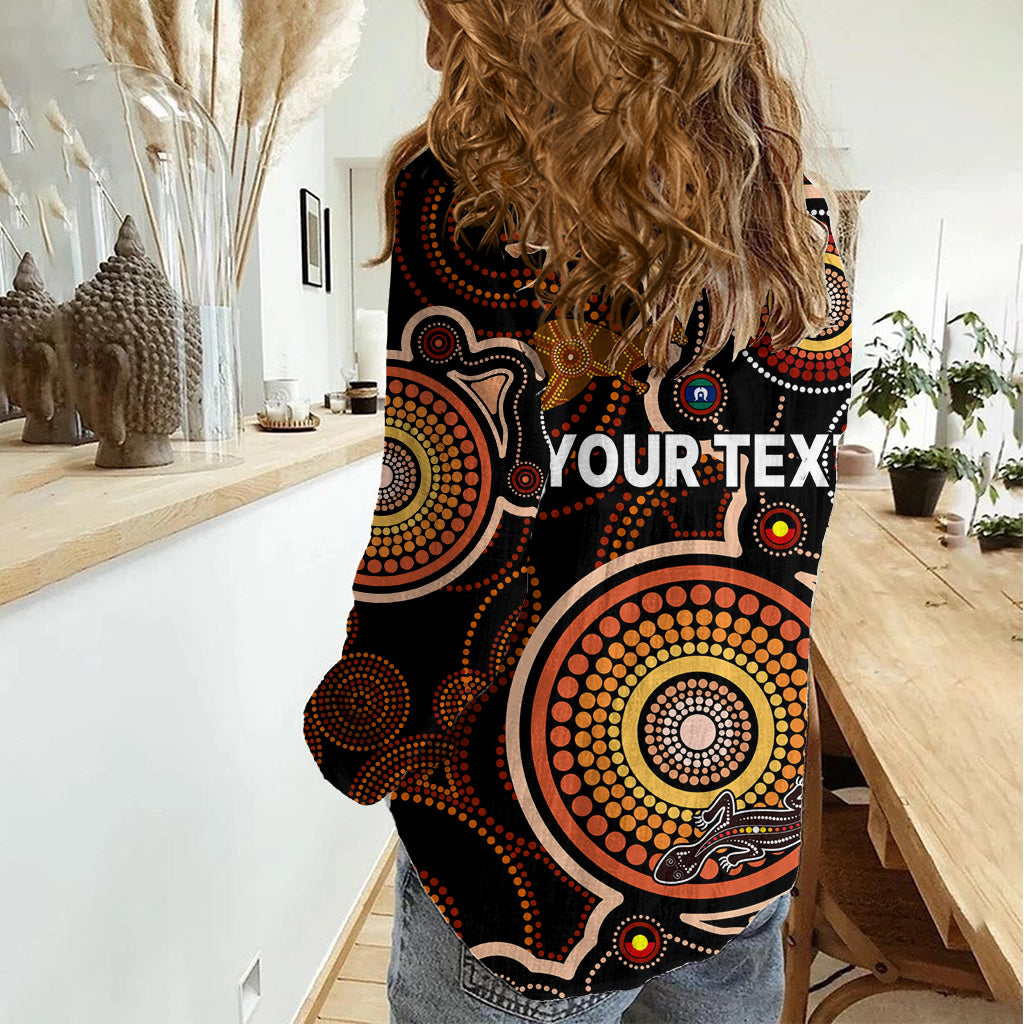 Custom NAIDOC Week 2023 Women Casual Shirt Indigenous Tribal Ver.01 LT9