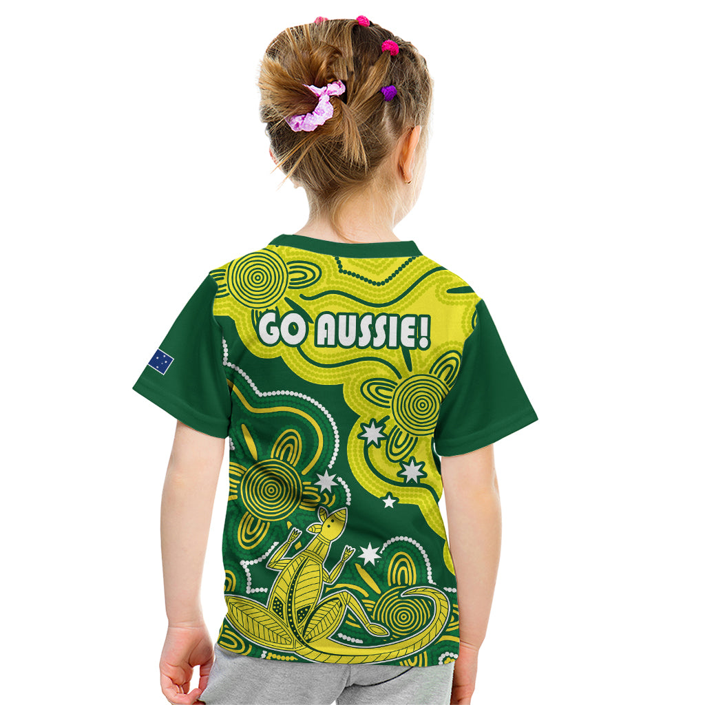 australia-cricket-kid-t-shirt-go-aussie-world-cup-2023-aboriginal-style-unique