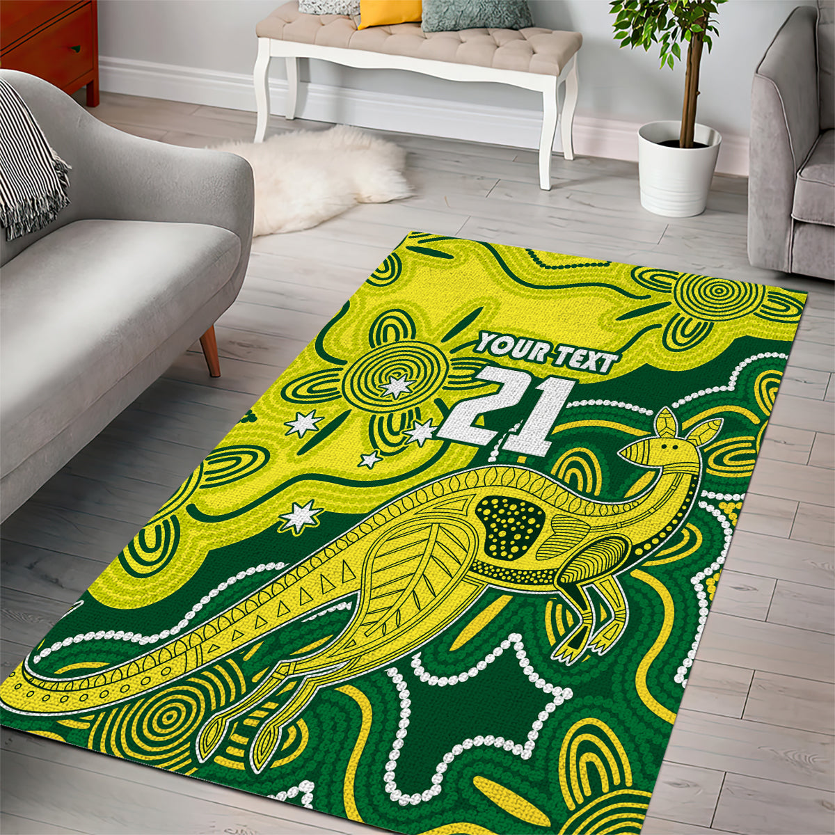 custom-australia-cricket-area-rug-go-aussie-world-cup-2023-aboriginal-style-unique