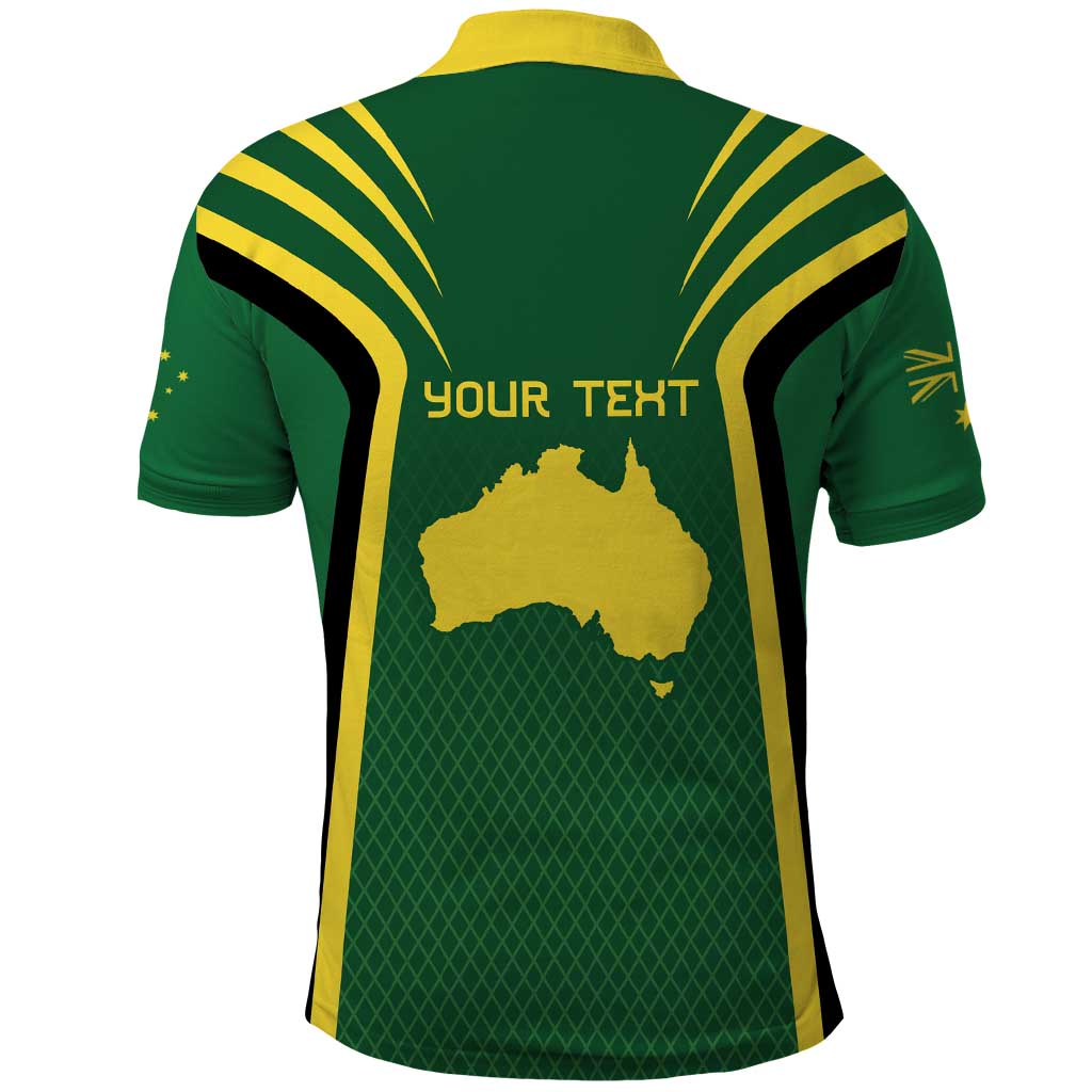 Australia Day 26 January Personalised Polo Shirt With National Color