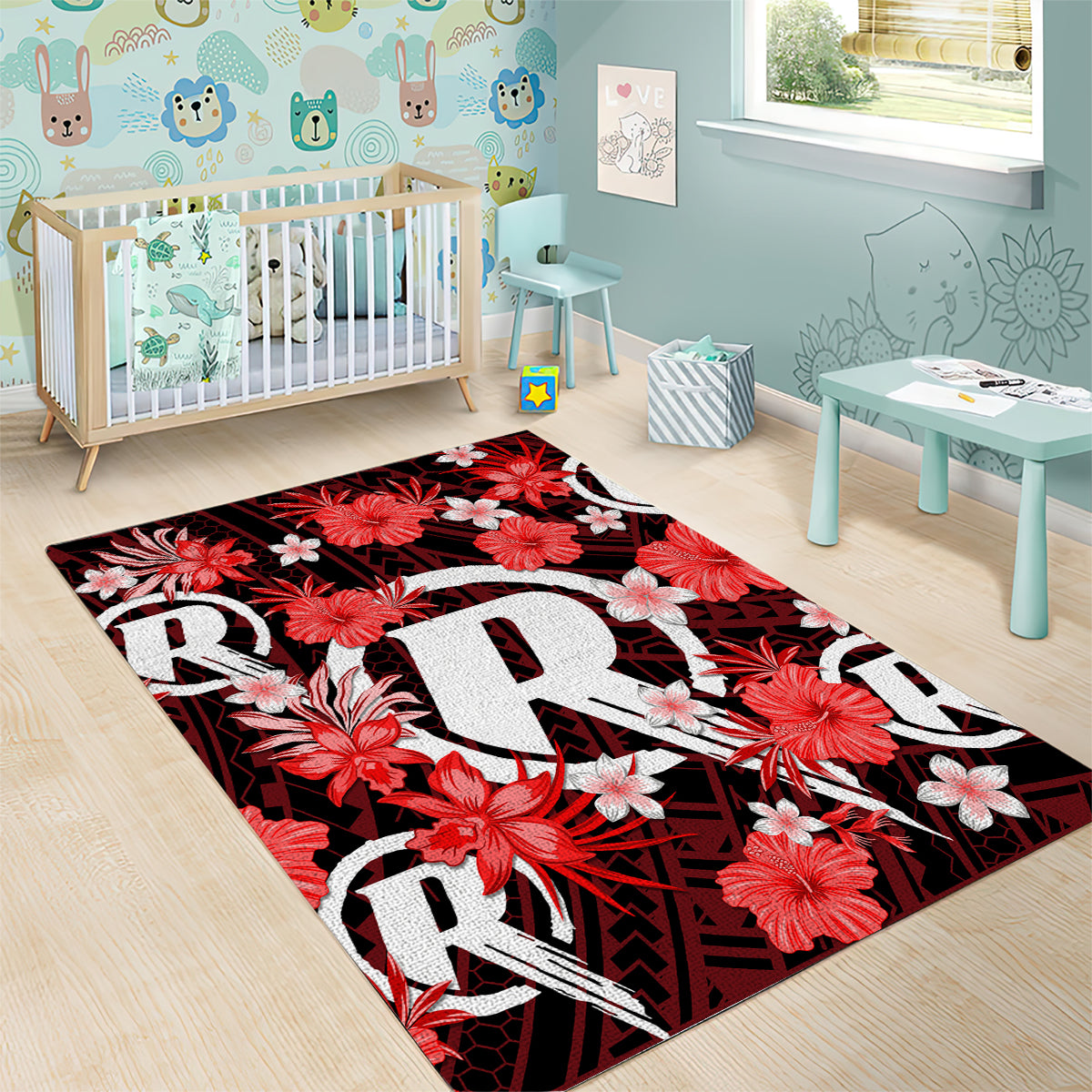 australian-renegades-cricket-area-rug-baeuty-pacific-hibiscus-and-polynesian-pattern