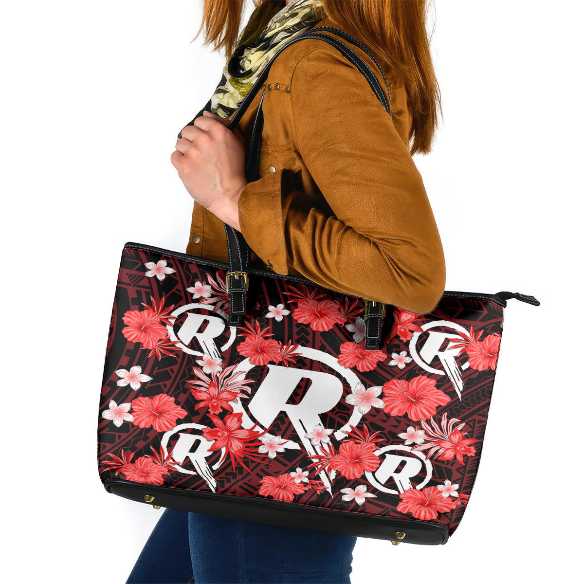 australian-renegades-cricket-leather-tote-bag-baeuty-pacific-hibiscus-and-polynesian-pattern