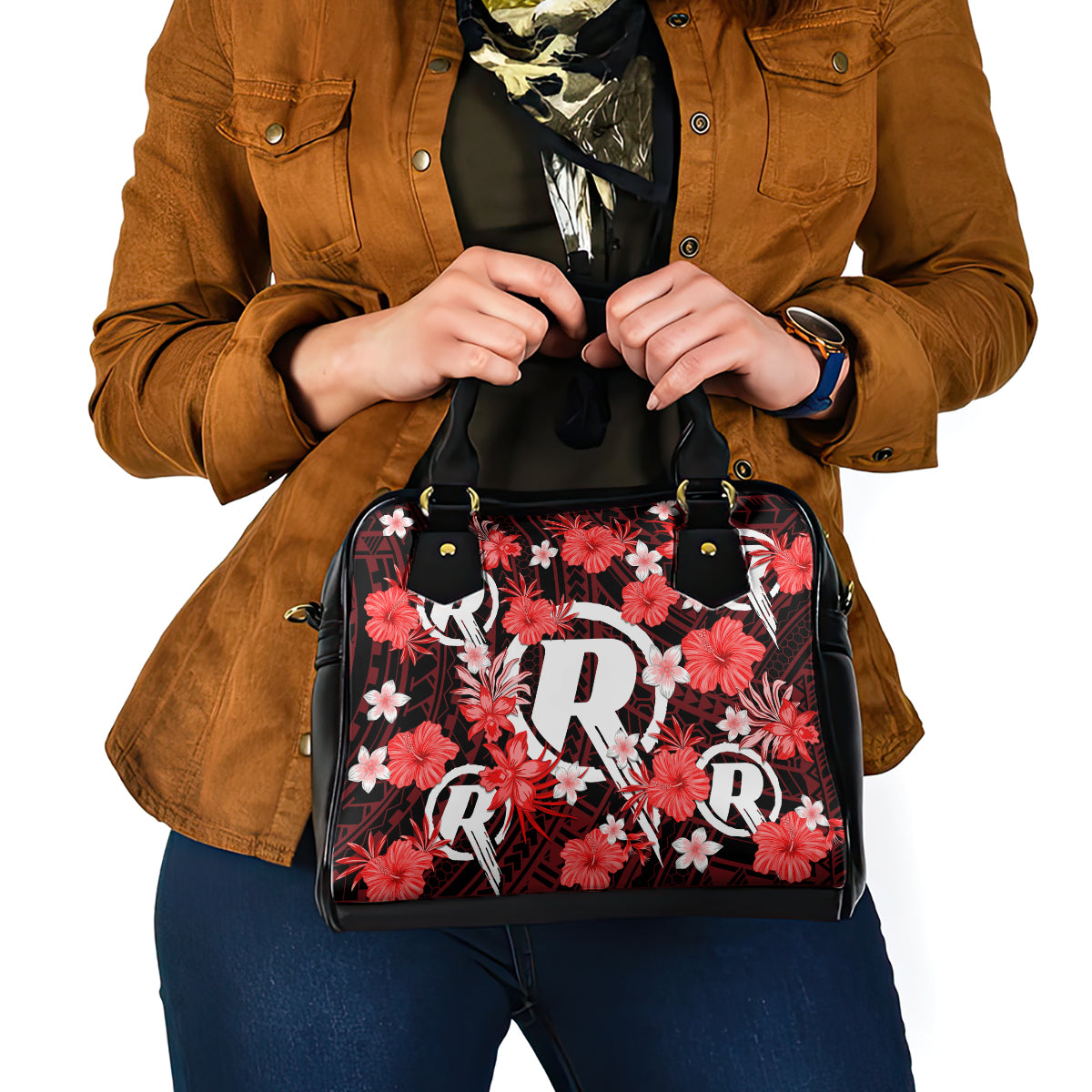 australian-renegades-cricket-shoulder-handbag-baeuty-pacific-hibiscus-and-polynesian-pattern