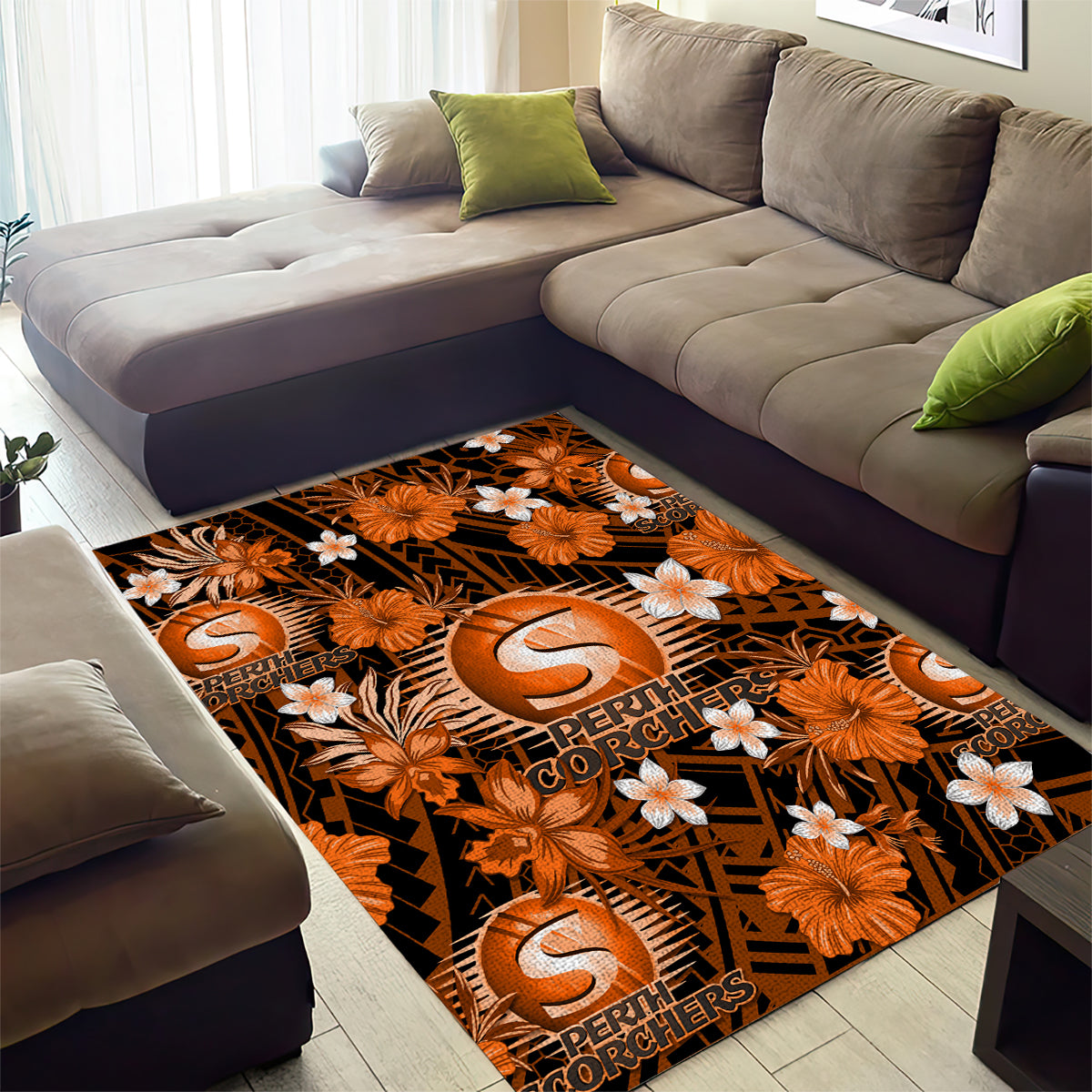 australian-scorchers-cricket-area-rug-baeuty-pacific-hibiscus-and-polynesian-pattern