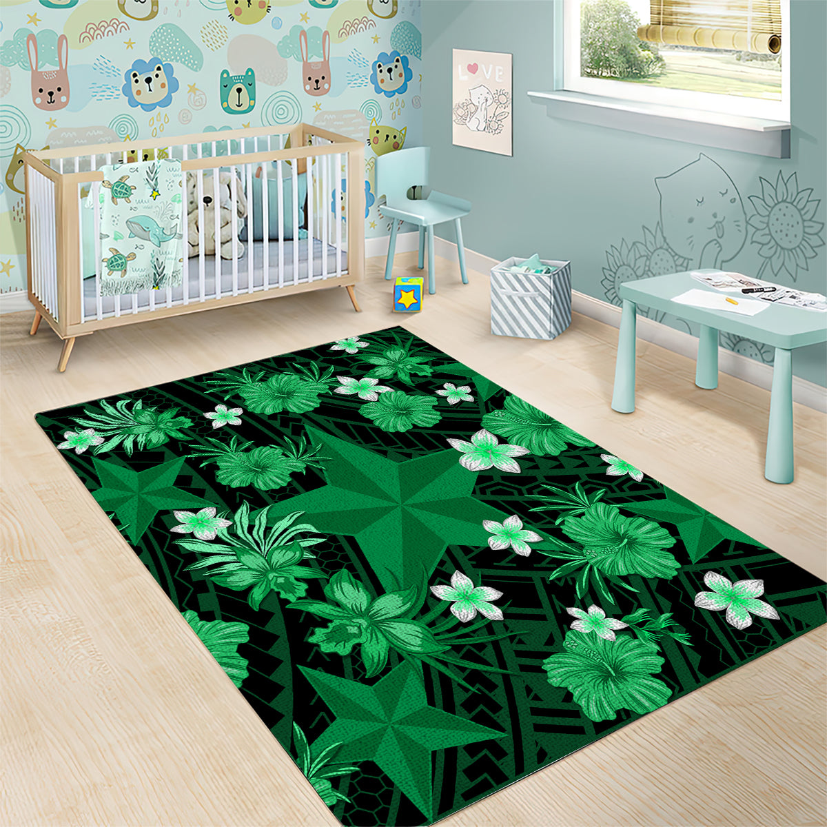 australian-stars-cricket-area-rug-baeuty-pacific-hibiscus-and-polynesian-pattern