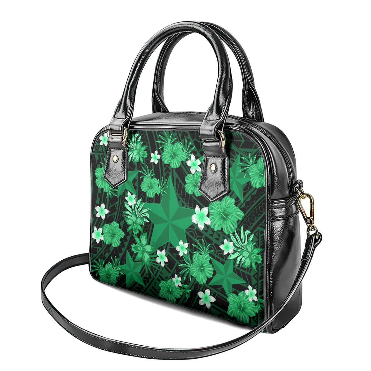 australian-stars-cricket-shoulder-handbag-baeuty-pacific-hibiscus-and-polynesian-pattern