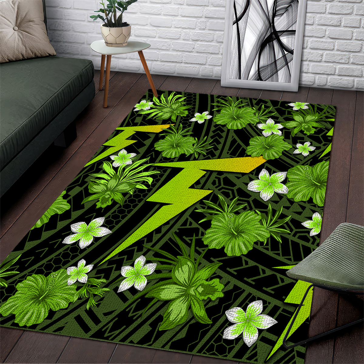 australian-thunder-cricket-area-rug-baeuty-pacific-hibiscus-and-polynesian-pattern