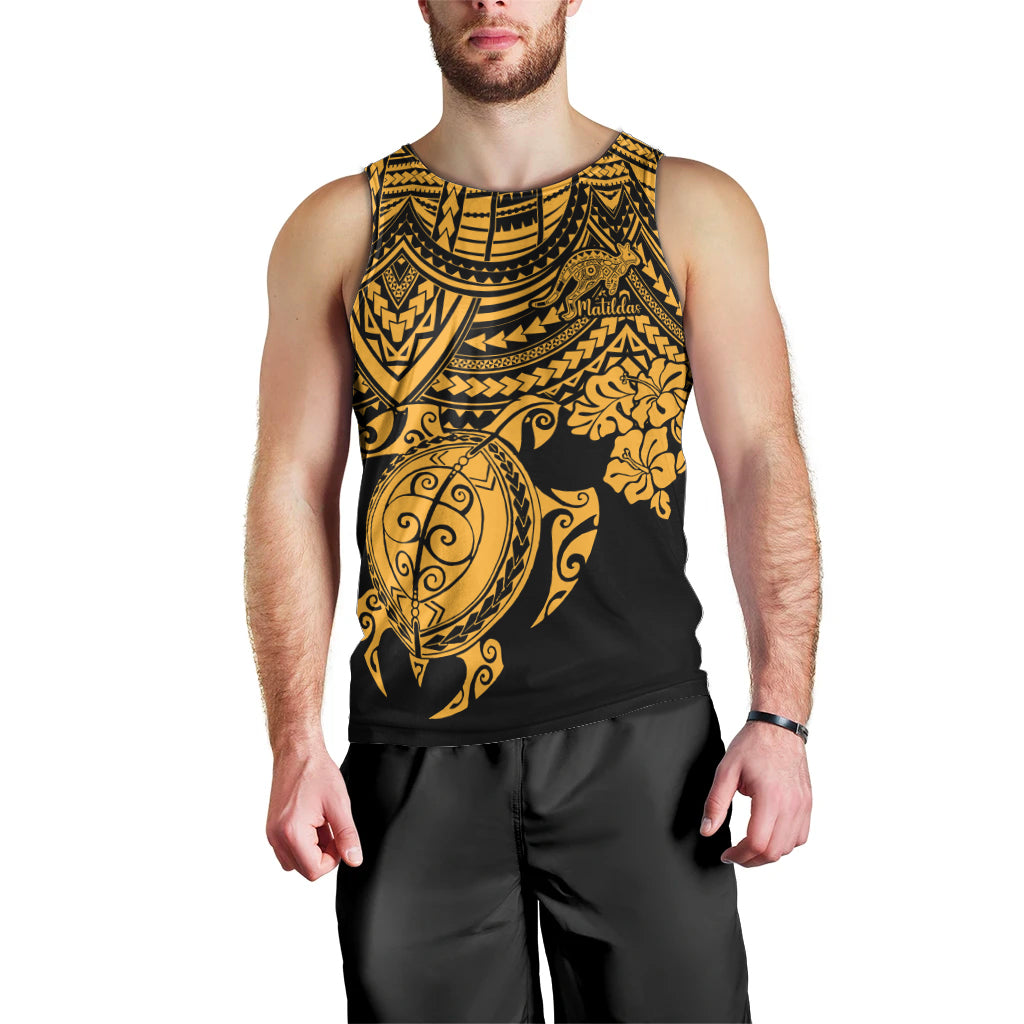 custom-australia-matildas-men-tank-top-hibiscus-and-turtle-with-polynesian-pattern