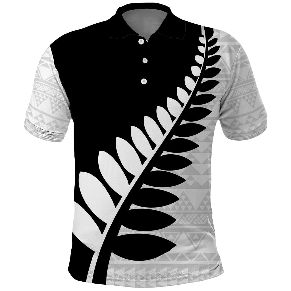 New Zealand Silver Fern Niho Taniwha Polo Shirt