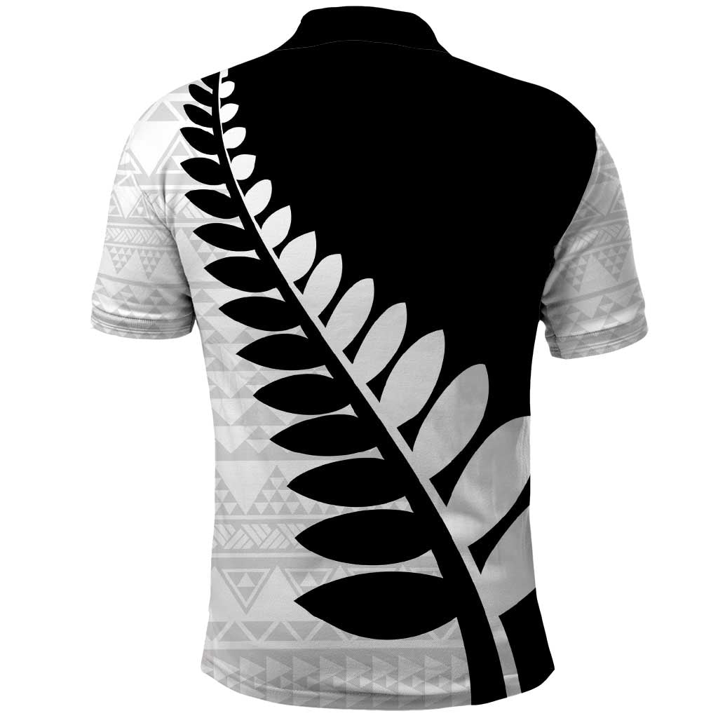 New Zealand Silver Fern Niho Taniwha Polo Shirt