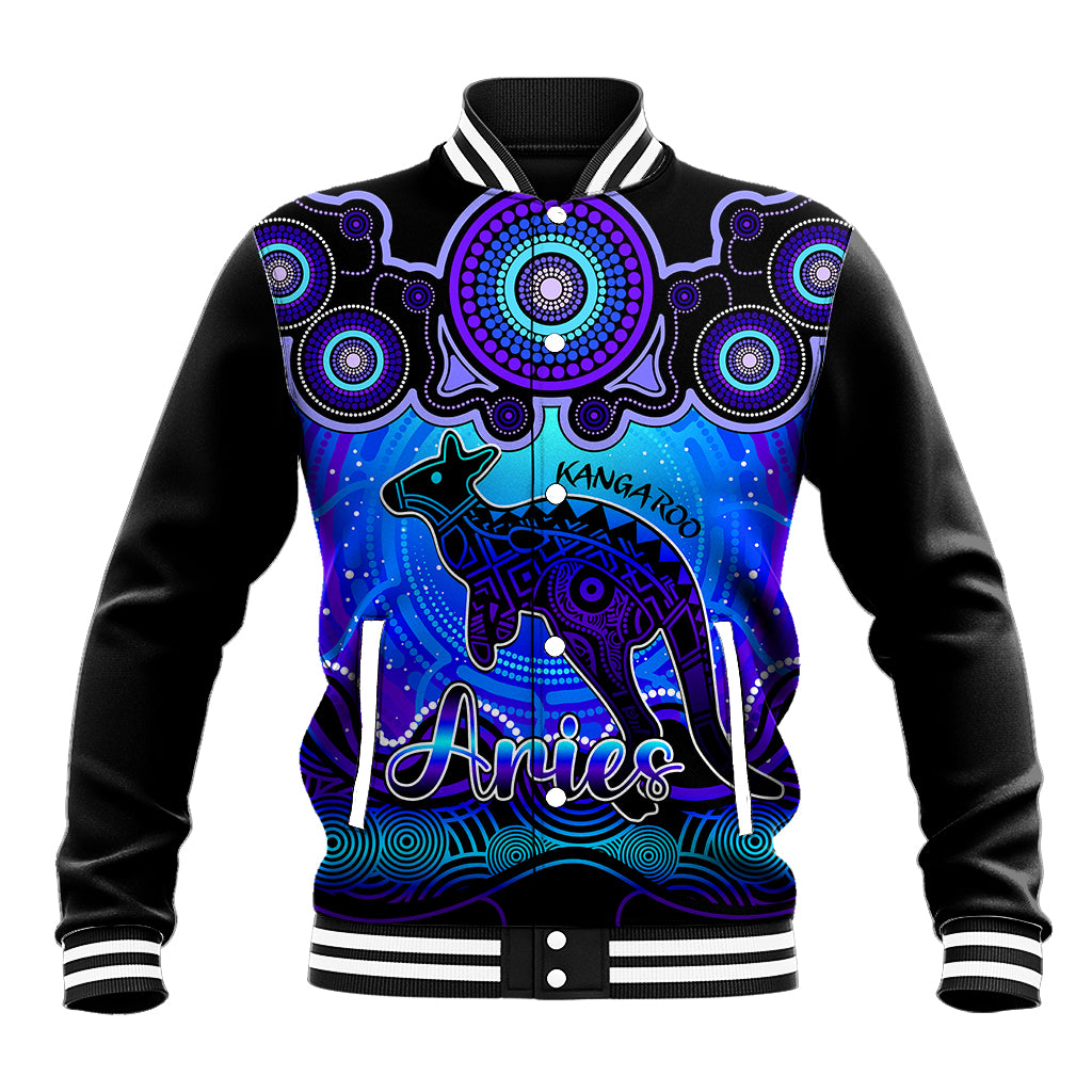 personalised-australia-aries-kangaroo-zodiac-baseball-jacket-auz-astrology-aboriginal-blue