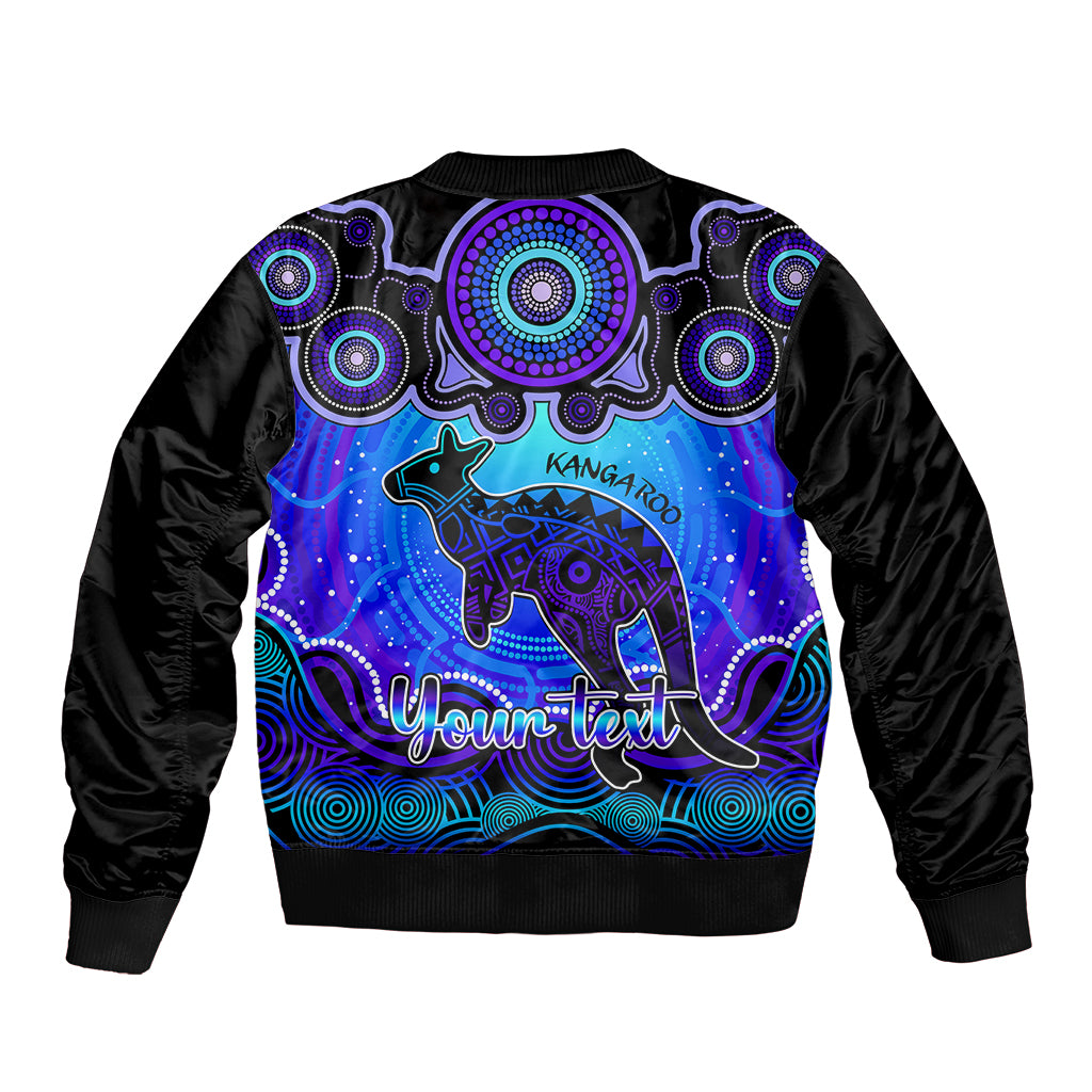 personalised-australia-aries-kangaroo-zodiac-bomber-jacket-auz-astrology-aboriginal-blue