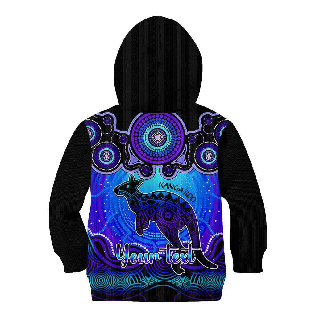 personalised-australia-aries-kangaroo-zodiac-kid-hoodie-auz-astrology-aboriginal-blue