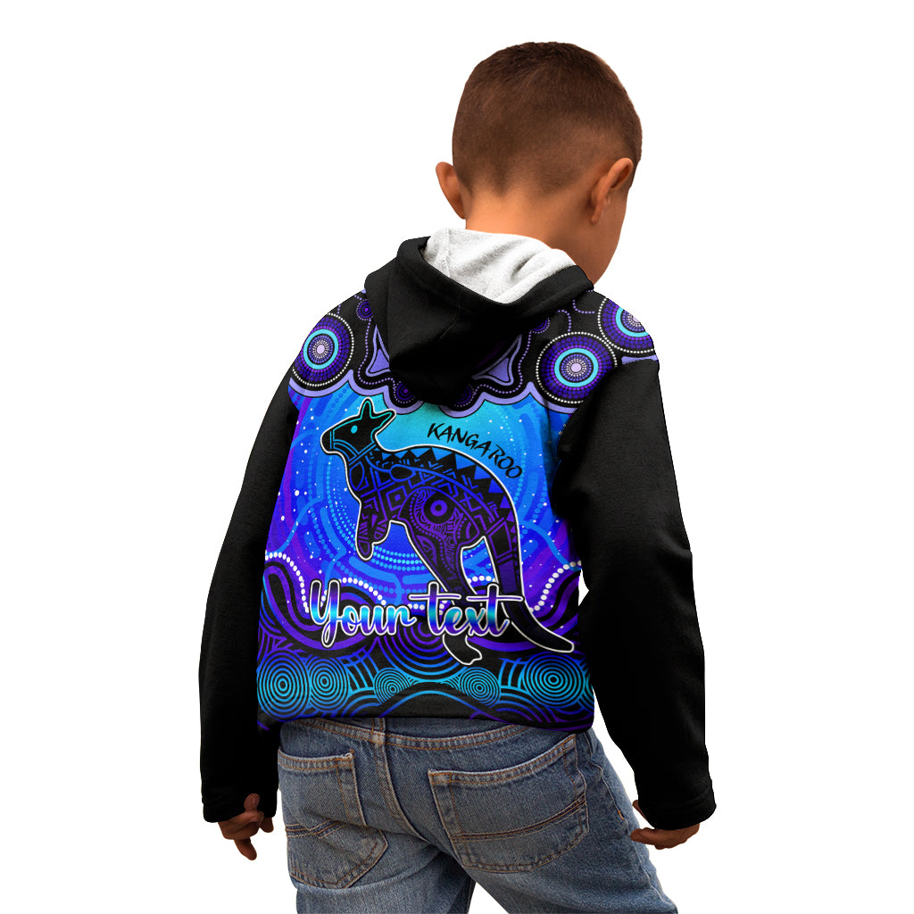 personalised-australia-aries-kangaroo-zodiac-kid-hoodie-auz-astrology-aboriginal-blue