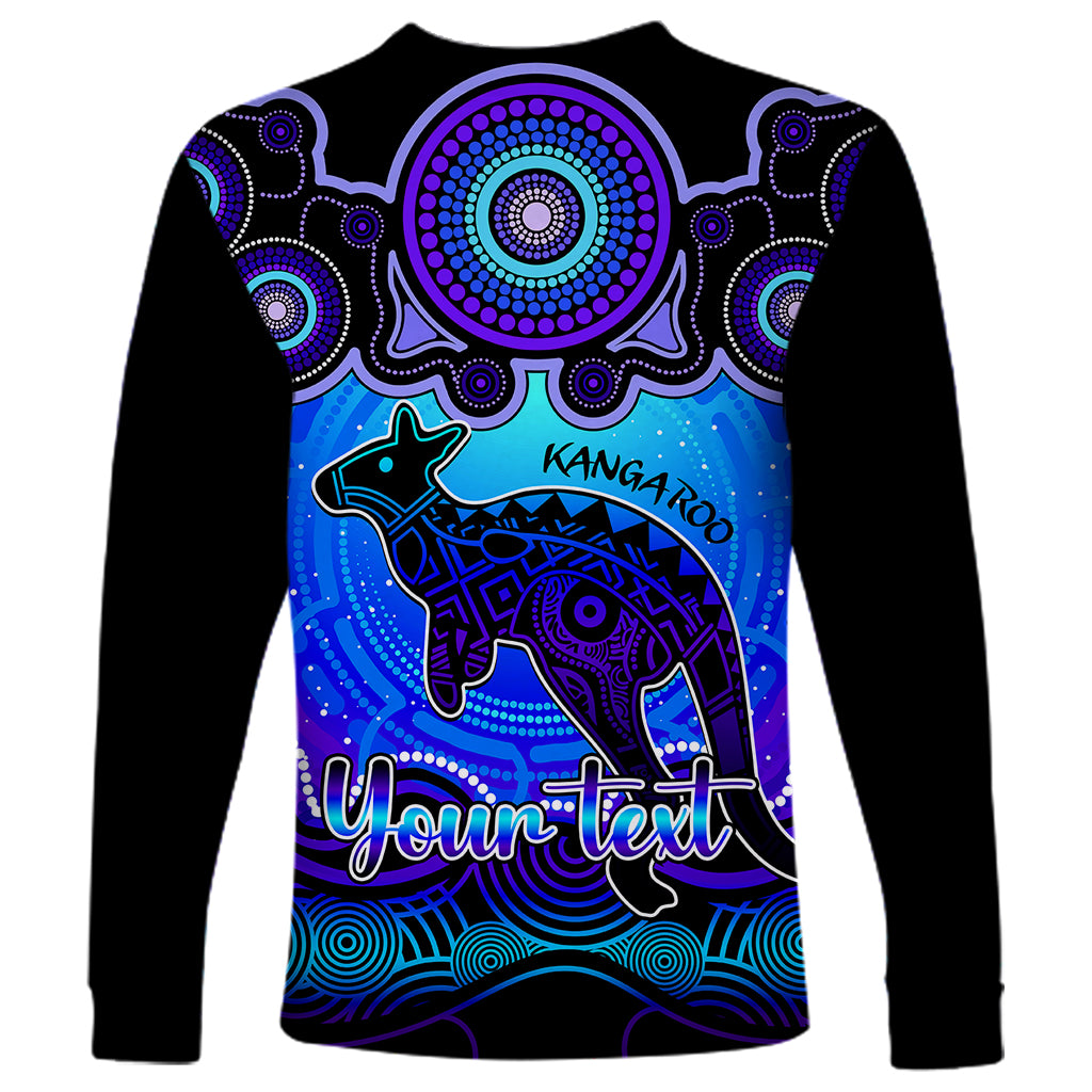 personalised-australia-aries-kangaroo-zodiac-long-sleeve-shirt-auz-astrology-aboriginal-blue