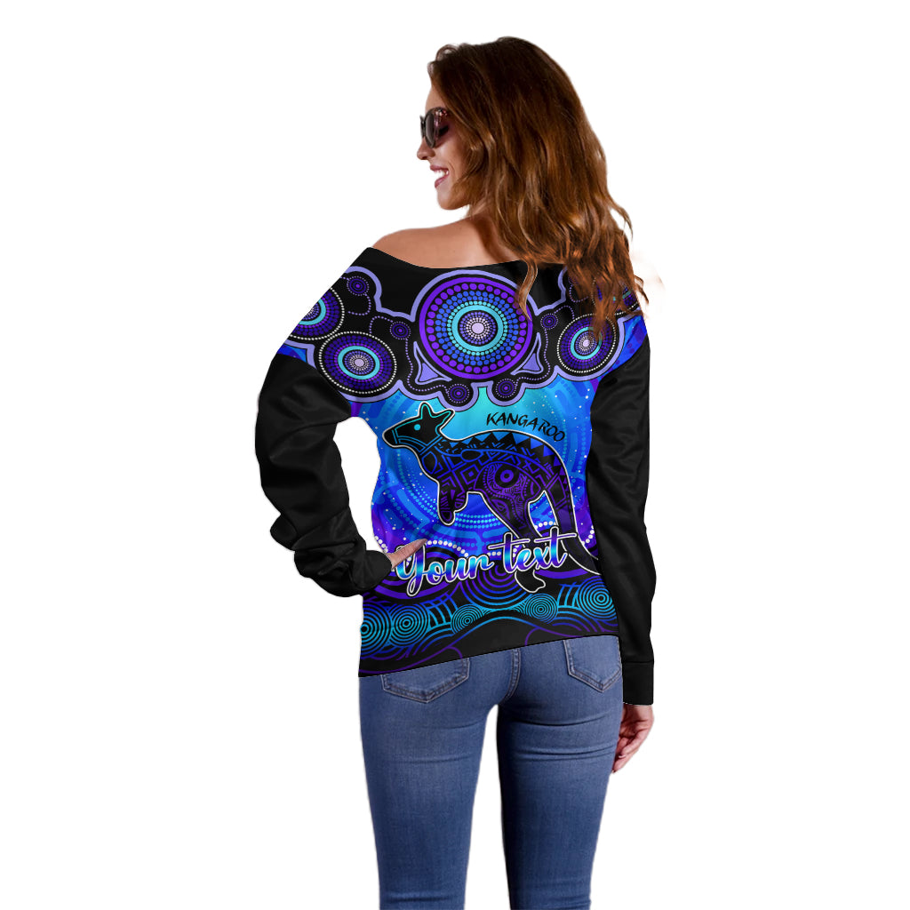 personalised-australia-aries-kangaroo-zodiac-off-shoulder-sweater-auz-astrology-aboriginal-blue