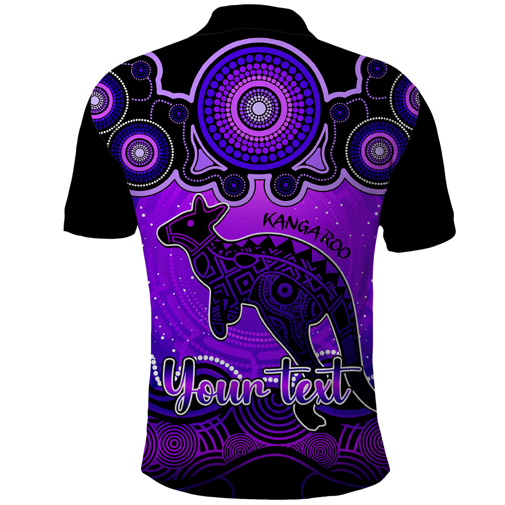 personalised-australia-aries-kangaroo-zodiac-polo-shirt-auz-astrology-aboriginal-purple