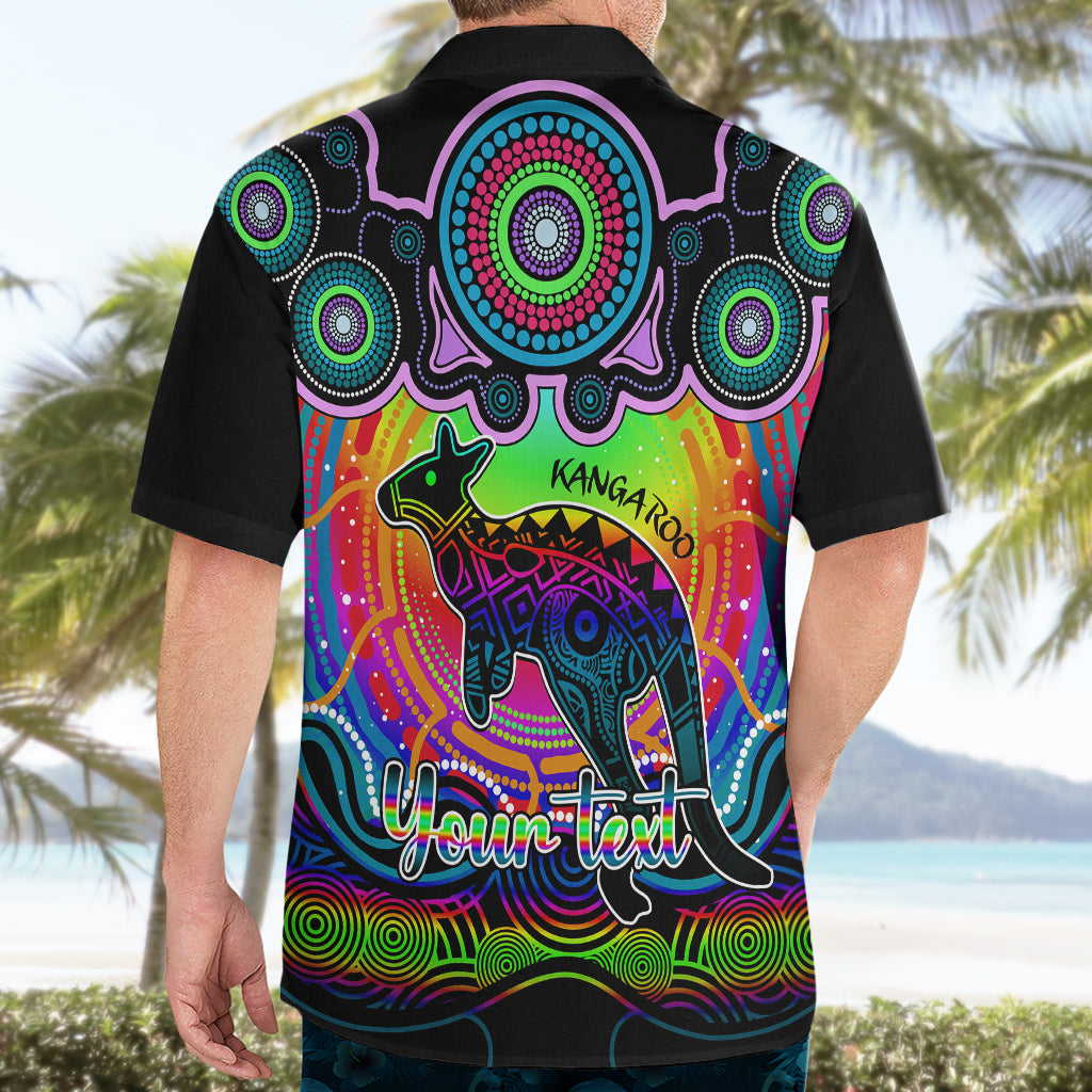 personalised-australia-aries-kangaroo-zodiac-hawaiian-shirt-auz-astrology-aboriginal-rainbow