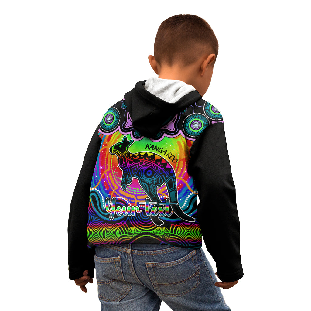 personalised-australia-aries-kangaroo-zodiac-kid-hoodie-auz-astrology-aboriginal-rainbow