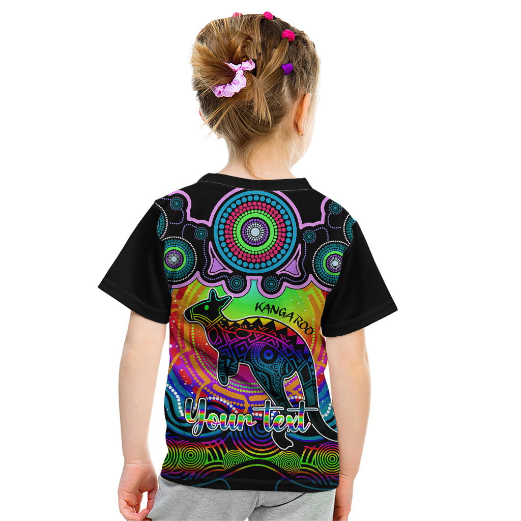 personalised-australia-aries-kangaroo-zodiac-kid-t-shirt-auz-astrology-aboriginal-rainbow