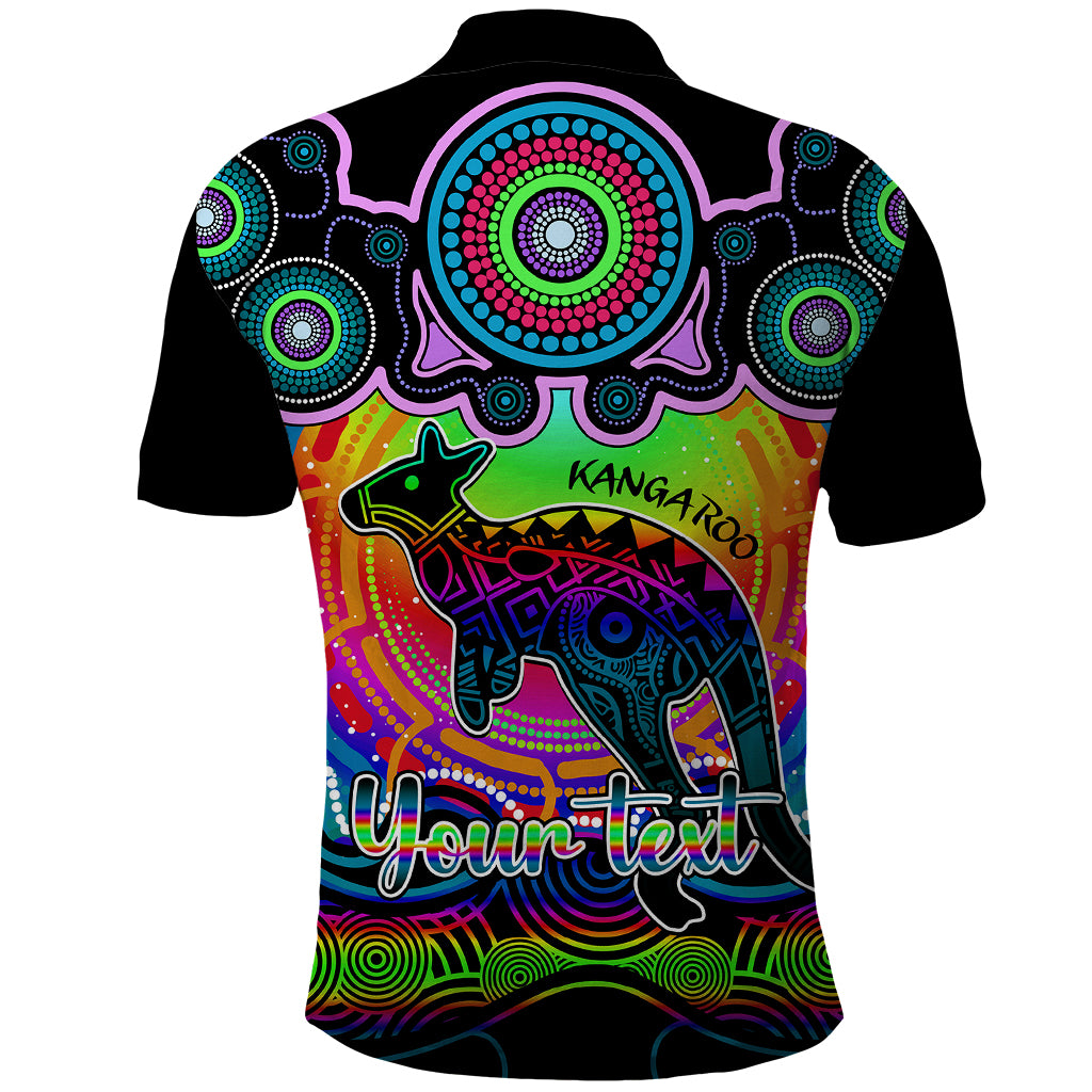 personalised-australia-aries-kangaroo-zodiac-polo-shirt-auz-astrology-aboriginal-rainbow