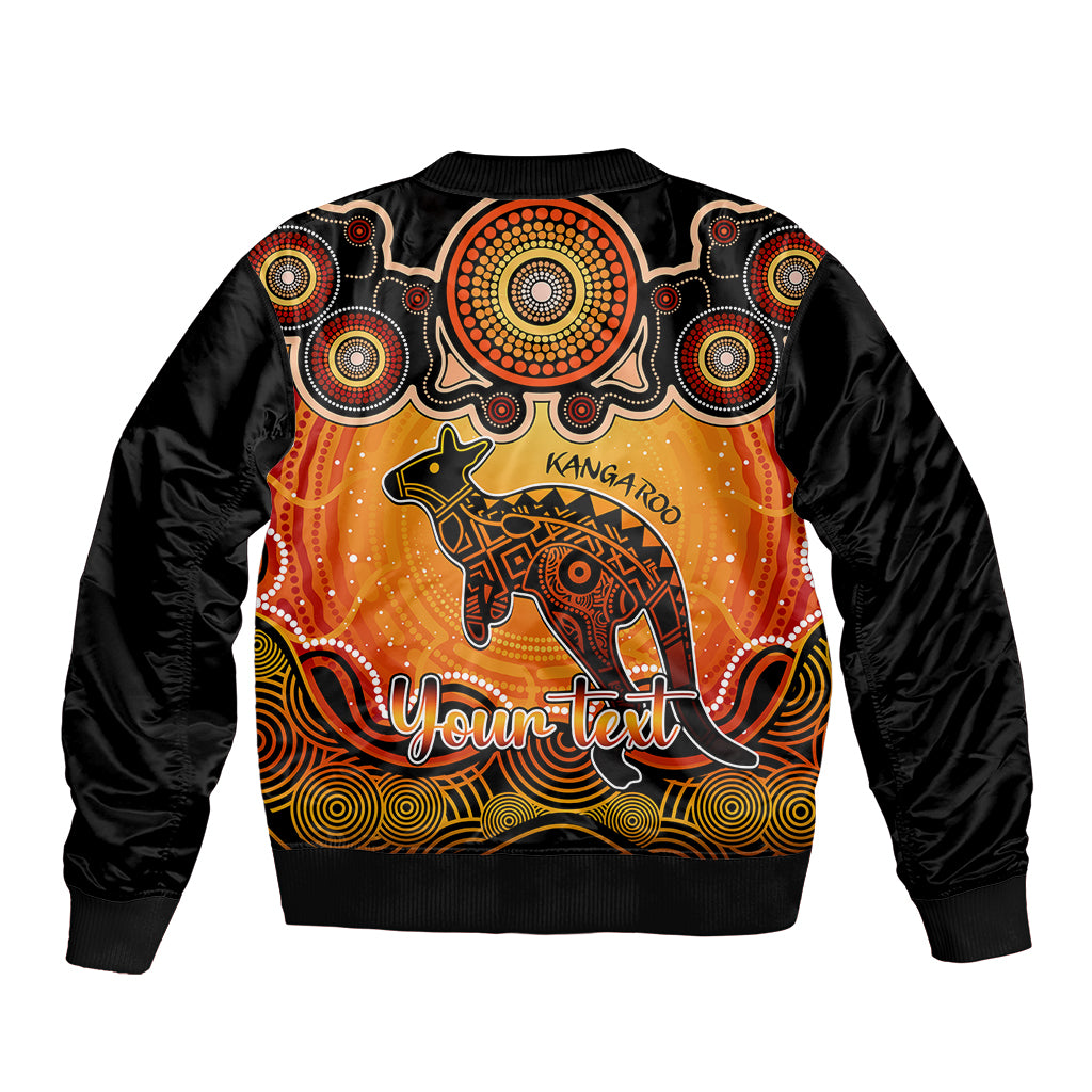 personalised-australia-aries-kangaroo-zodiac-bomber-jacket-auz-astrology-aboriginal-red