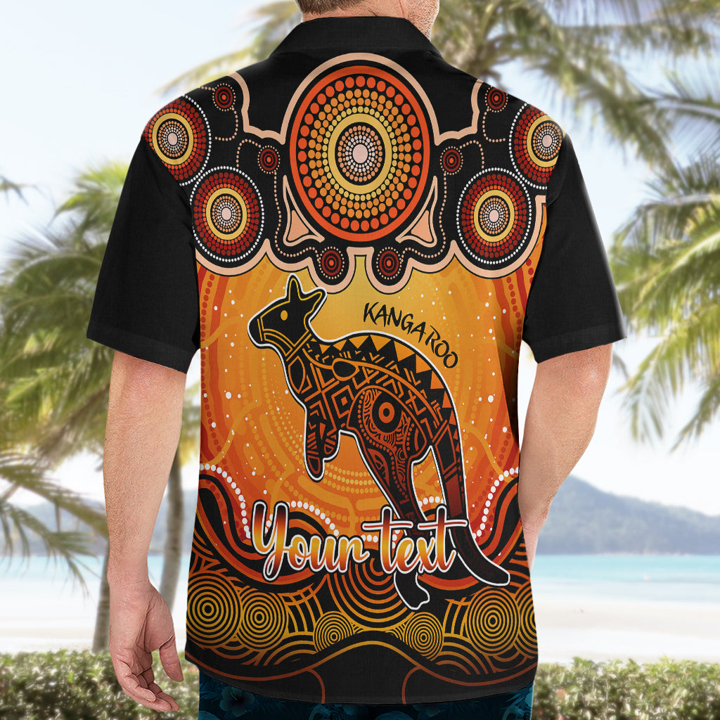 personalised-australia-aries-kangaroo-zodiac-hawaiian-shirt-auz-astrology-aboriginal-red