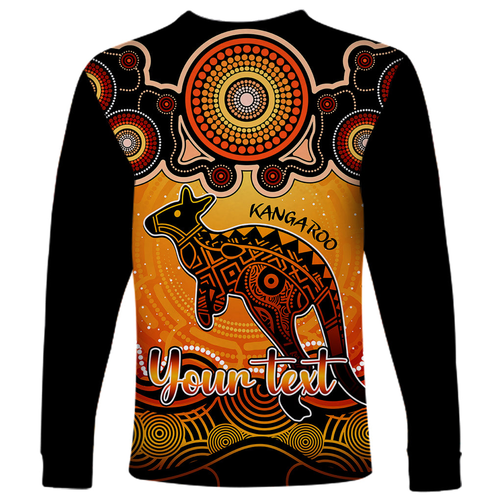 personalised-australia-aries-kangaroo-zodiac-long-sleeve-shirt-auz-astrology-aboriginal-red