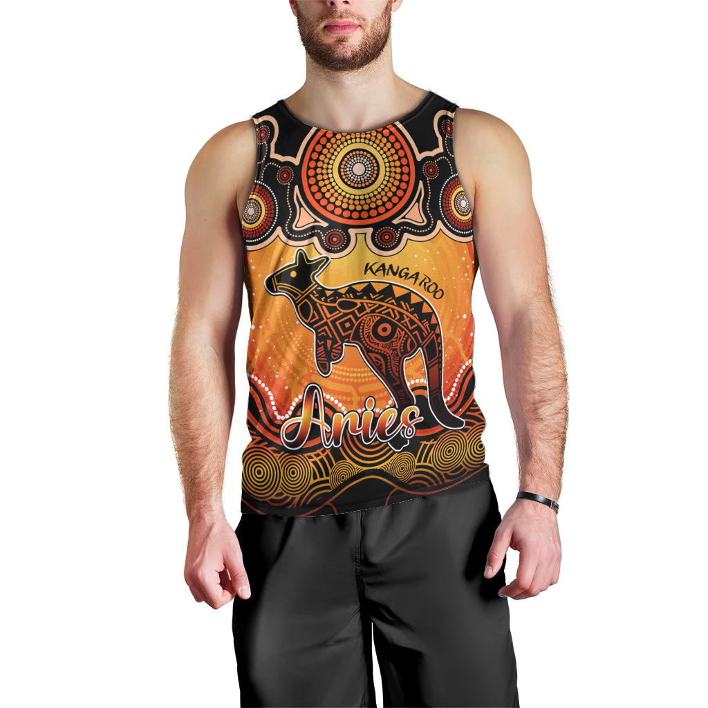 personalised-australia-aries-kangaroo-zodiac-men-tank-top-auz-astrology-aboriginal-red