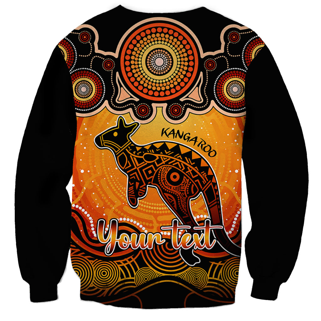 personalised-australia-aries-kangaroo-zodiac-sweatshirt-auz-astrology-aboriginal-red