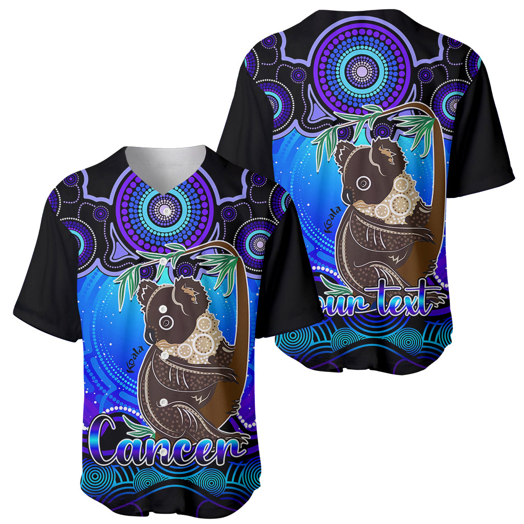 personalised-australia-cancer-koala-zodiac-baseball-jersey-auz-astrology-aboriginal-blue