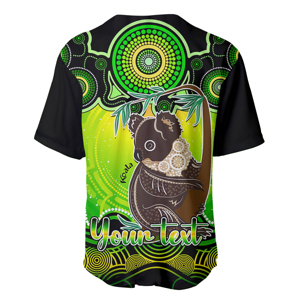 personalised-australia-cancer-koala-zodiac-baseball-jersey-auz-astrology-aboriginal-green