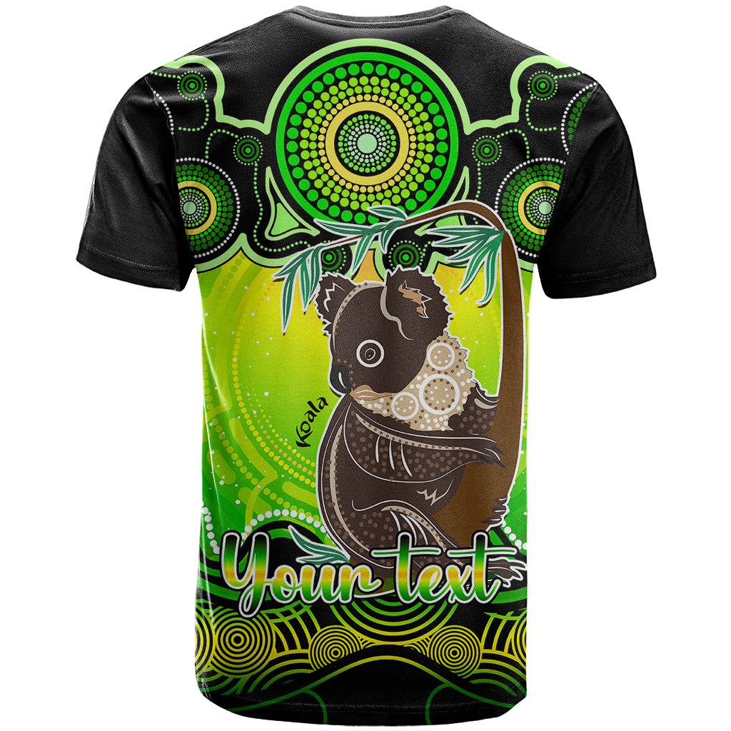 personalised-australia-cancer-koala-zodiac-t-shirt-auz-astrology-aboriginal-green