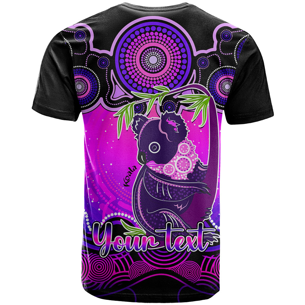 personalised-australia-cancer-koala-zodiac-t-shirt-auz-astrology-aboriginal-magenta