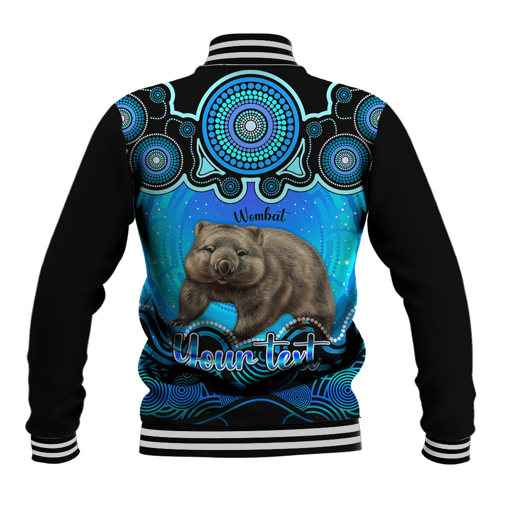 personalised-australia-taurus-wombat-zodiac-baseball-jacket-auz-astrology-aboriginal-aqua