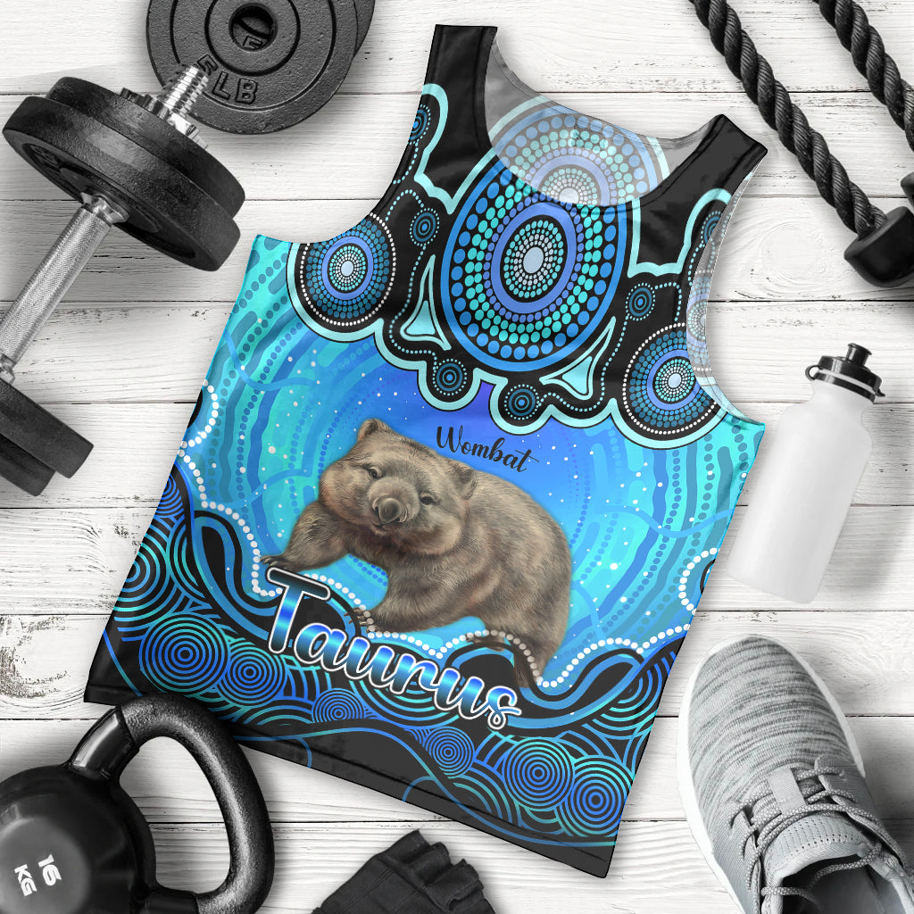 personalised-australia-taurus-wombat-zodiac-men-tank-top-auz-astrology-aboriginal-aqua