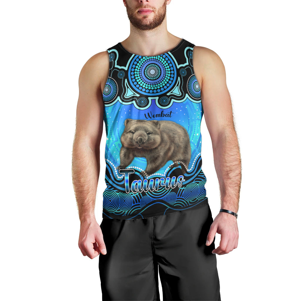 personalised-australia-taurus-wombat-zodiac-men-tank-top-auz-astrology-aboriginal-aqua